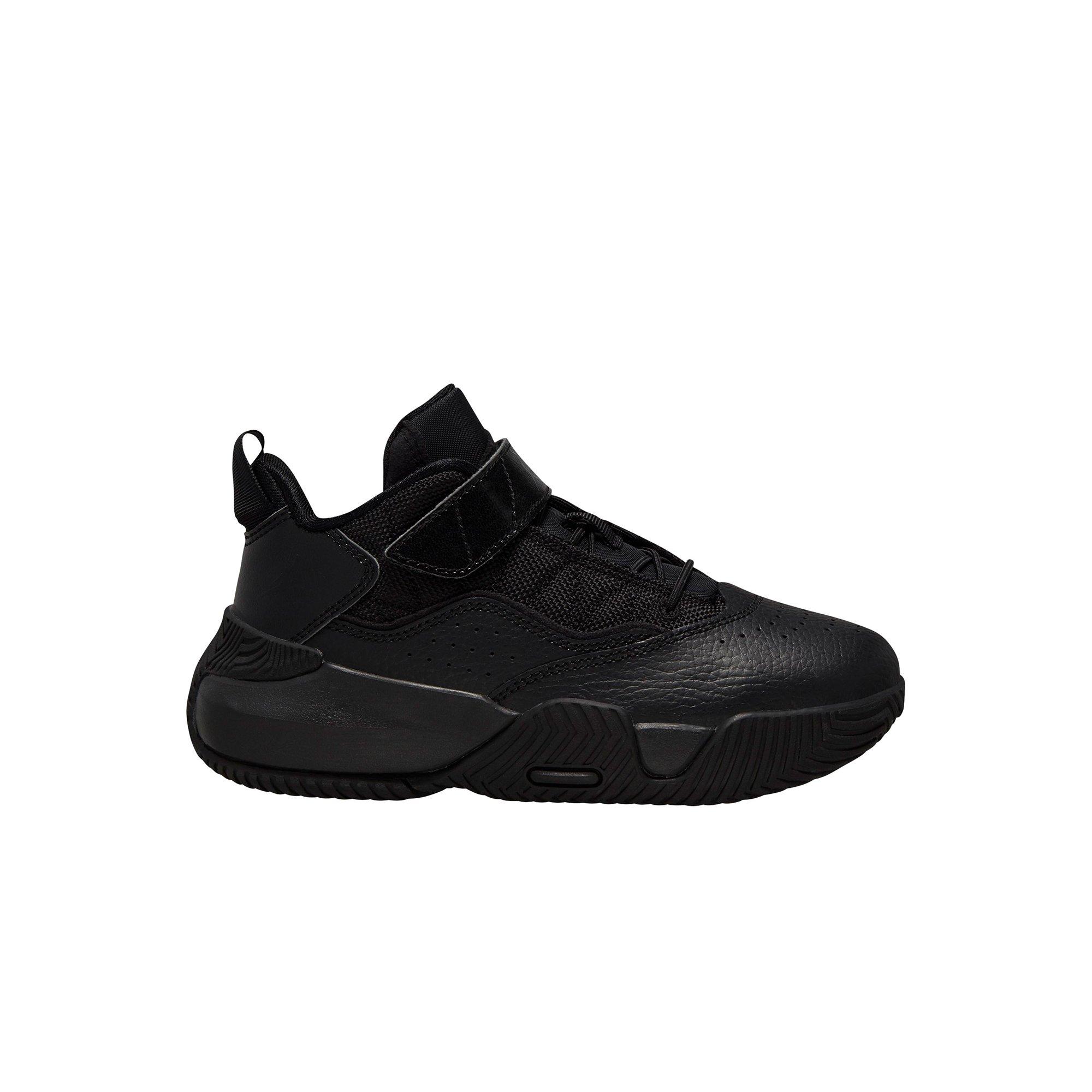 All black best sale jordans preschool